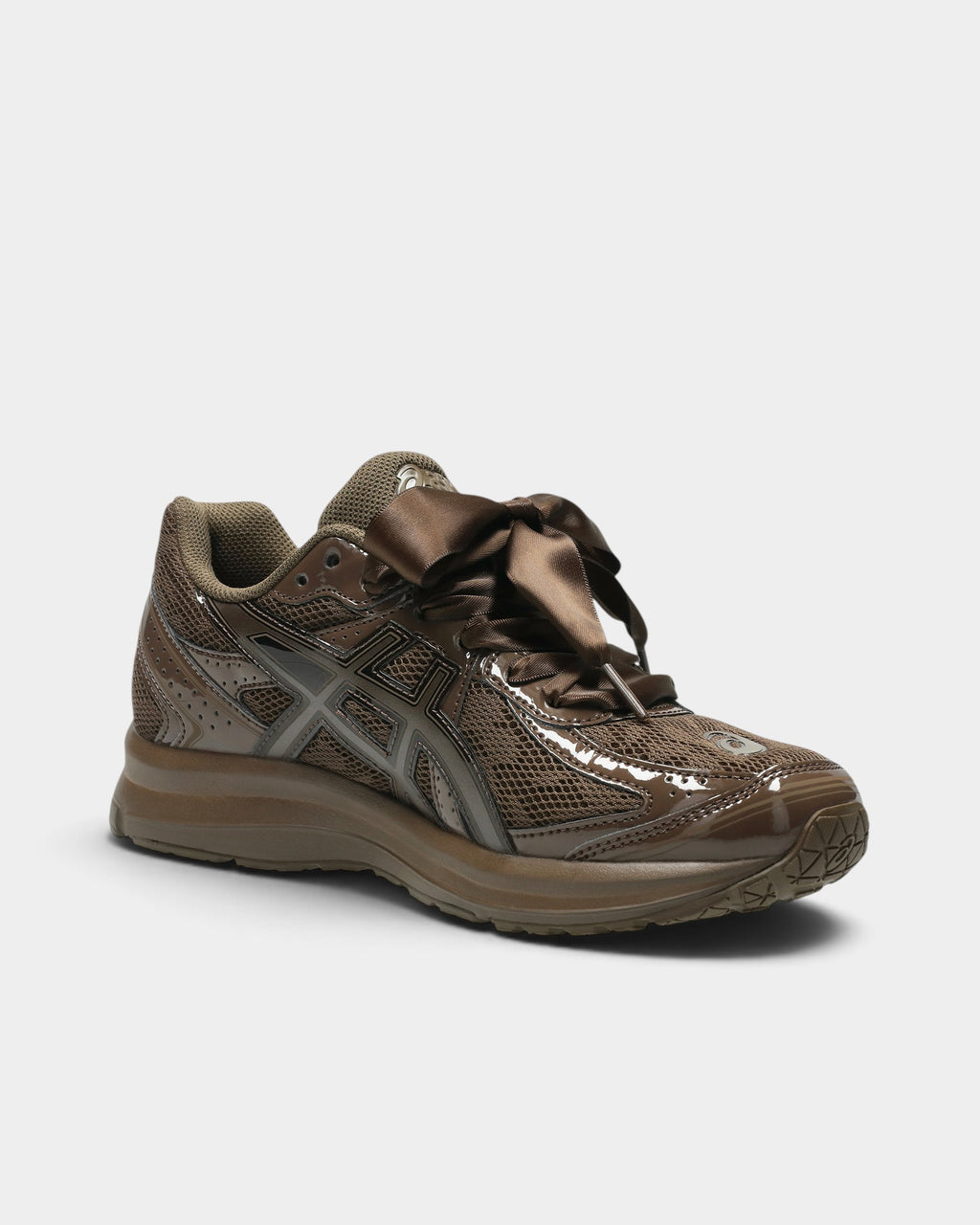Asics Jog 100S Shoes - Brown Storm/Brown Storm