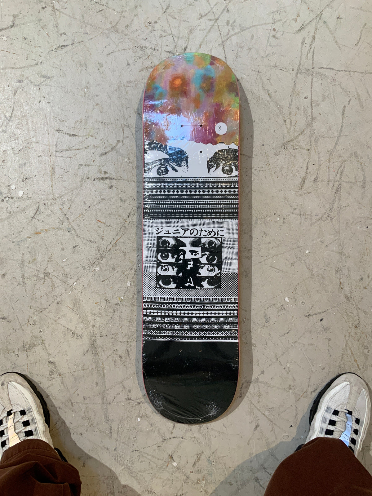 Fucking Awesome Eyes 2 Black Deck 8.0"