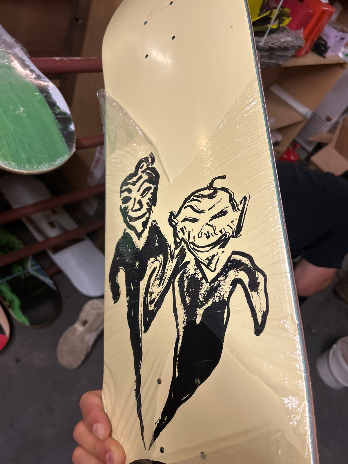 Polar Aaron Herrington Pot Demons Yellow Deck 8.5"