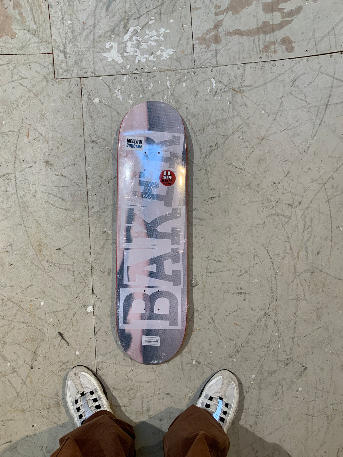 Baker JF Ribbon Time Flies Deck 8.5"