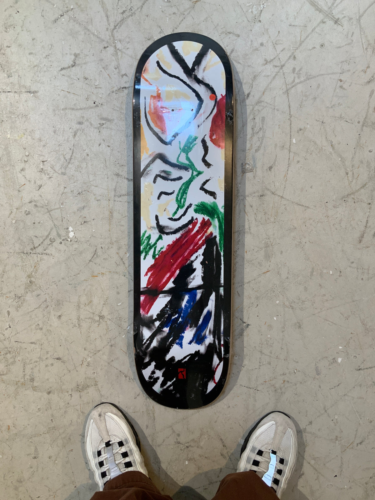 Poetic Collective Crayon Frame High Concave Deck 8.375"