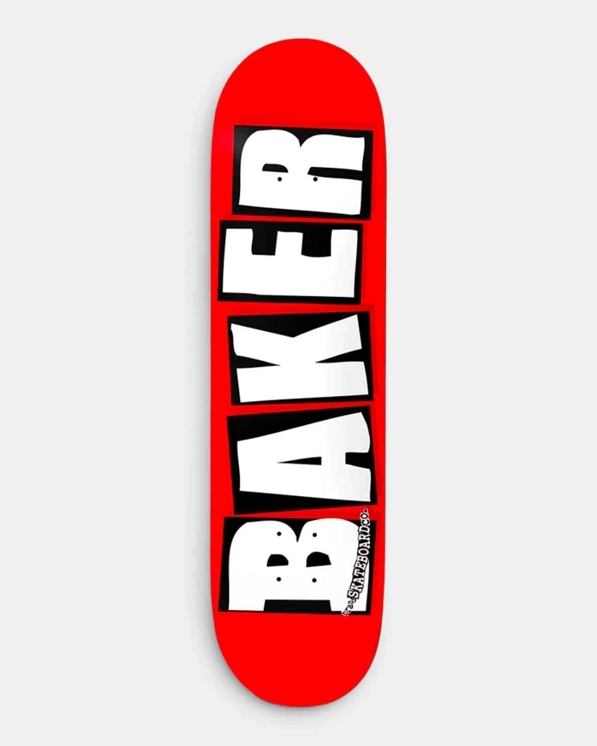 Baker Brand Logo White Deck 8.5"