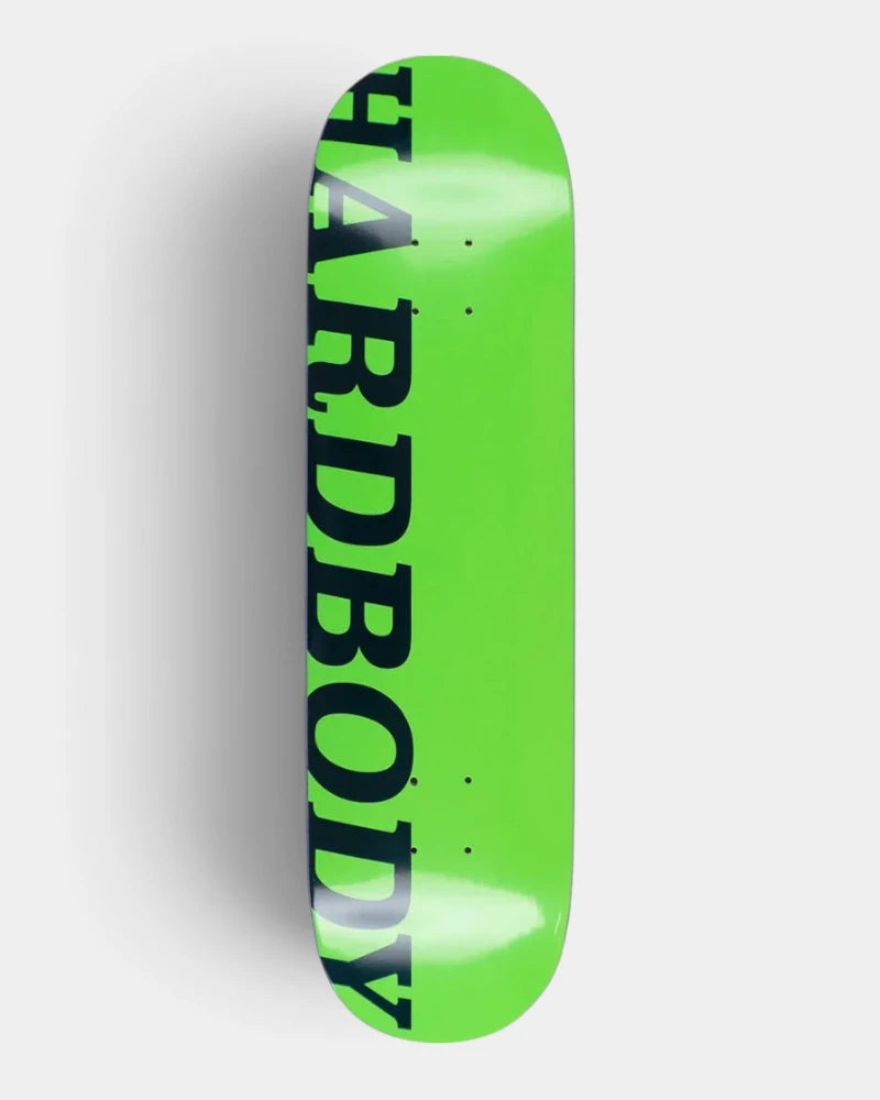 Hardbody Logo Neon Deck 8.5"
