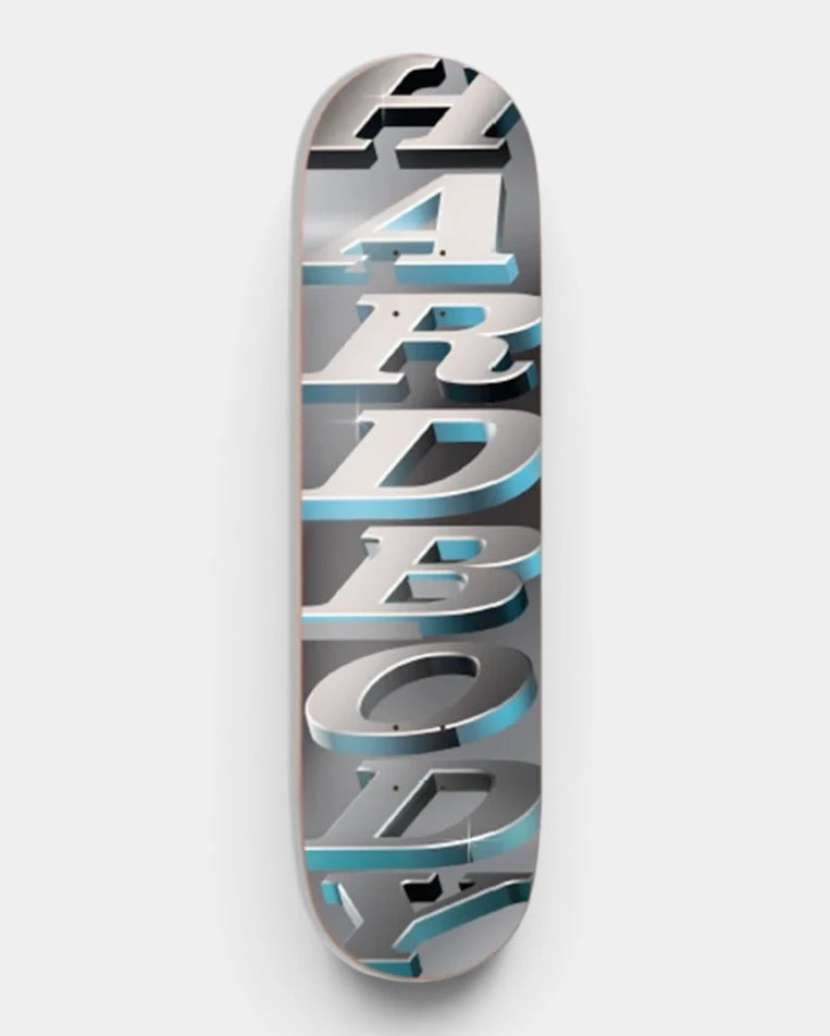 Hardbody Stacked Logo Deck 8.25"