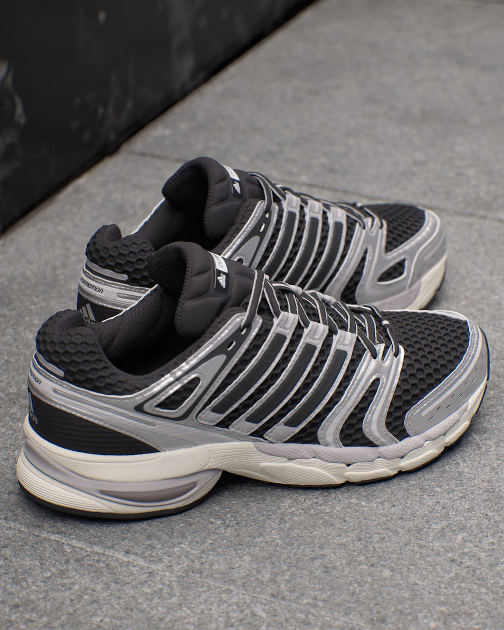 adidas Adistar Control 5 Shoes - Core Black / Silver Metallic / Grey One