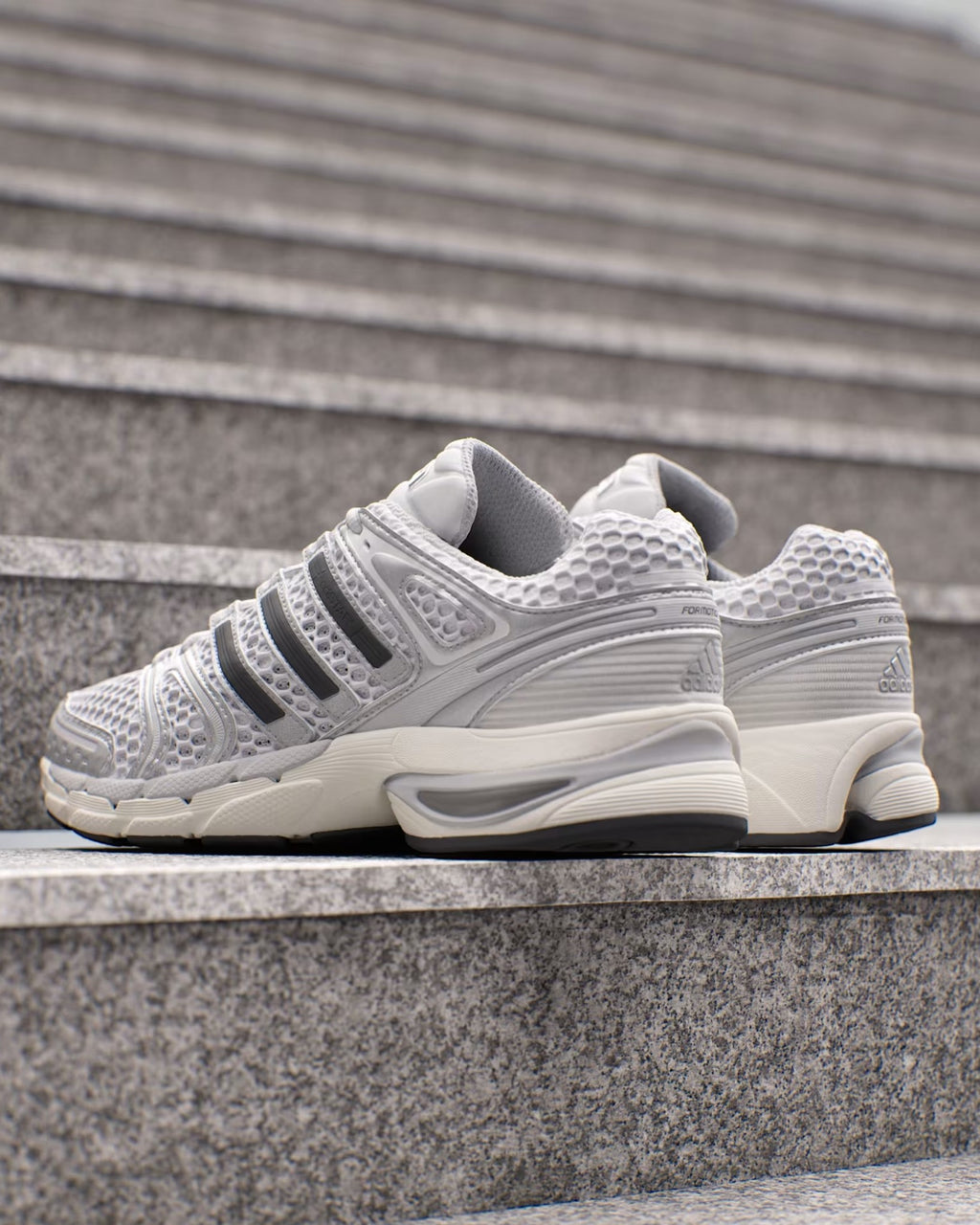 adidas Adistar Control 5 Shoes - Silver Metallic / Grey One / Core Black