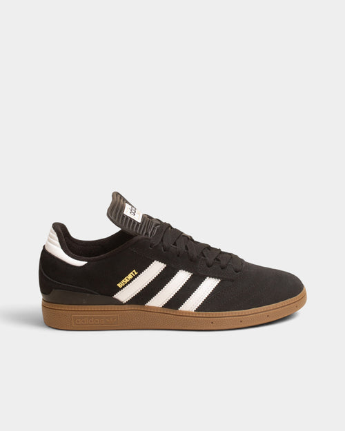 adidas Skateboarding Busenitz Shoes - Core Black / Cloud White / Gold Metallic