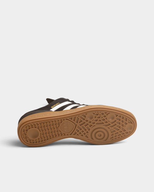 adidas Skateboarding Busenitz Shoes - Core Black / Cloud White / Gold Metallic
