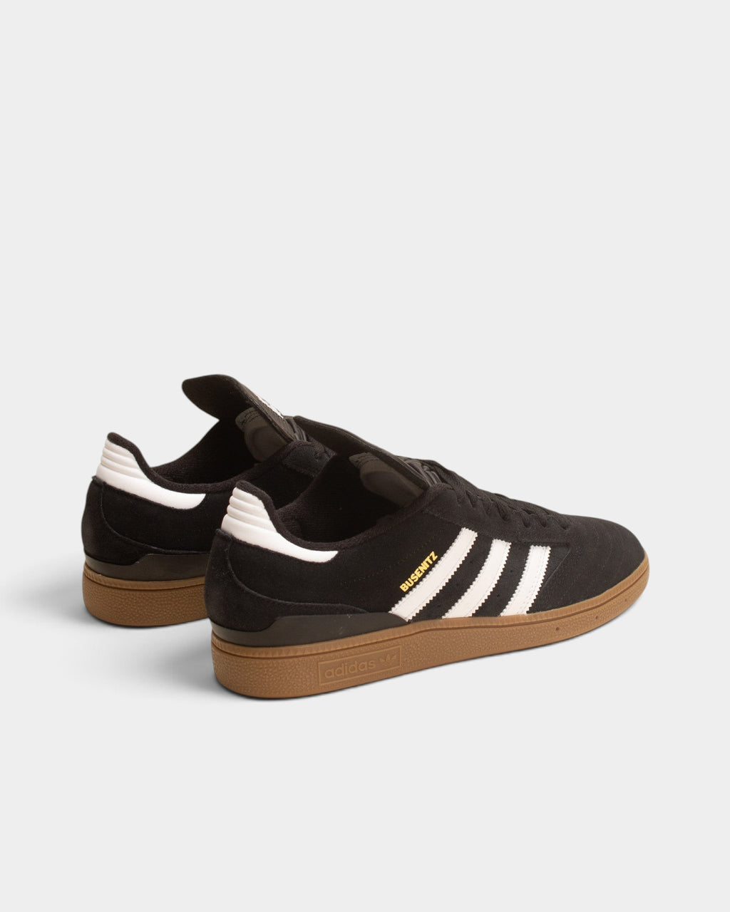 adidas Skateboarding Busenitz Shoes - Core Black / Cloud White / Gold Metallic