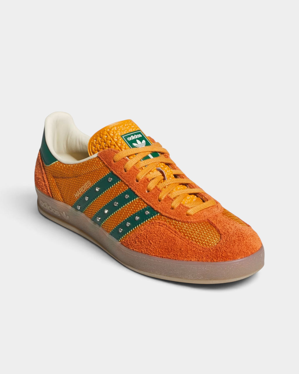 adidas Skateboarding Gazelle Indoor x Hardies Shoes - Rustic Orange / Collegiate Green / Gum