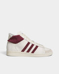 adidas Skateboarding Gonz Jabbar Hi Shoes - Chalk White / Shadow Red / Aluminium