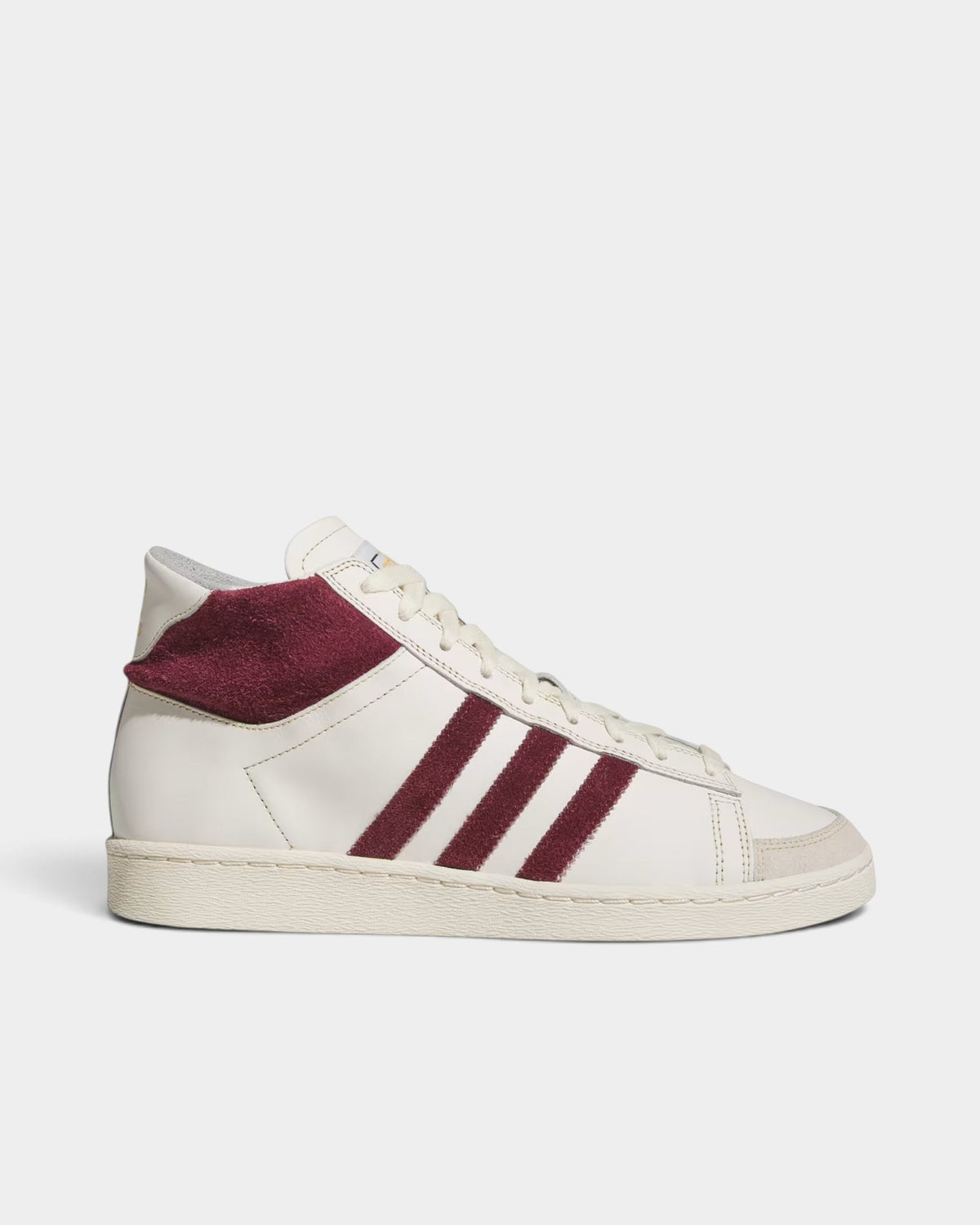 adidas Skateboarding Gonz Jabbar Hi Shoes - Chalk White / Shadow Red / Aluminium