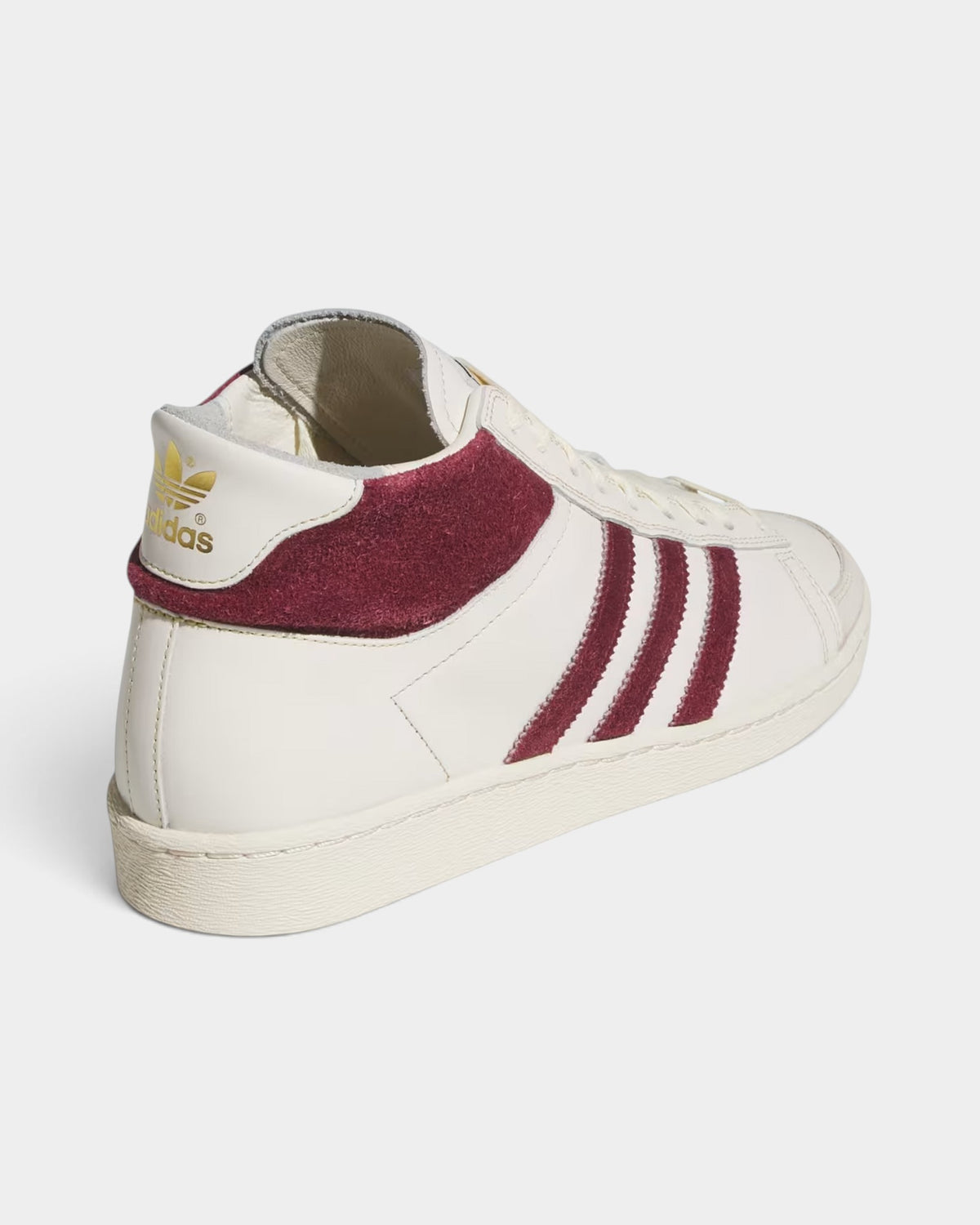adidas Skateboarding Gonz Jabbar Hi Shoes - Chalk White / Shadow Red / Aluminium