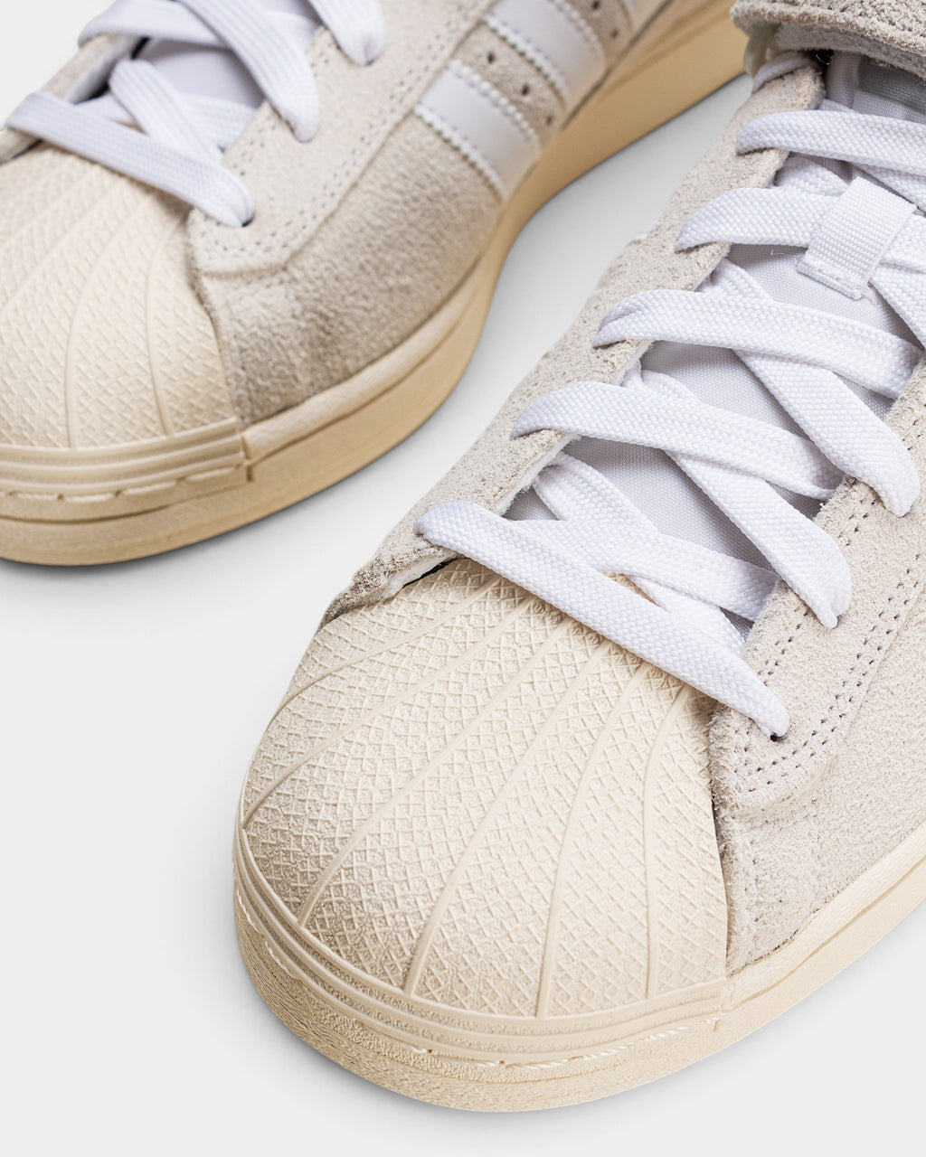 adidas Skateboarding Pro Shell ADV Shoes - Footwear White / Metallic Silver / Cloud White