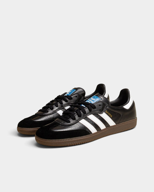 adidas Skateboarding Samba ADV Shoes - Core Black / Cloud White / Gum