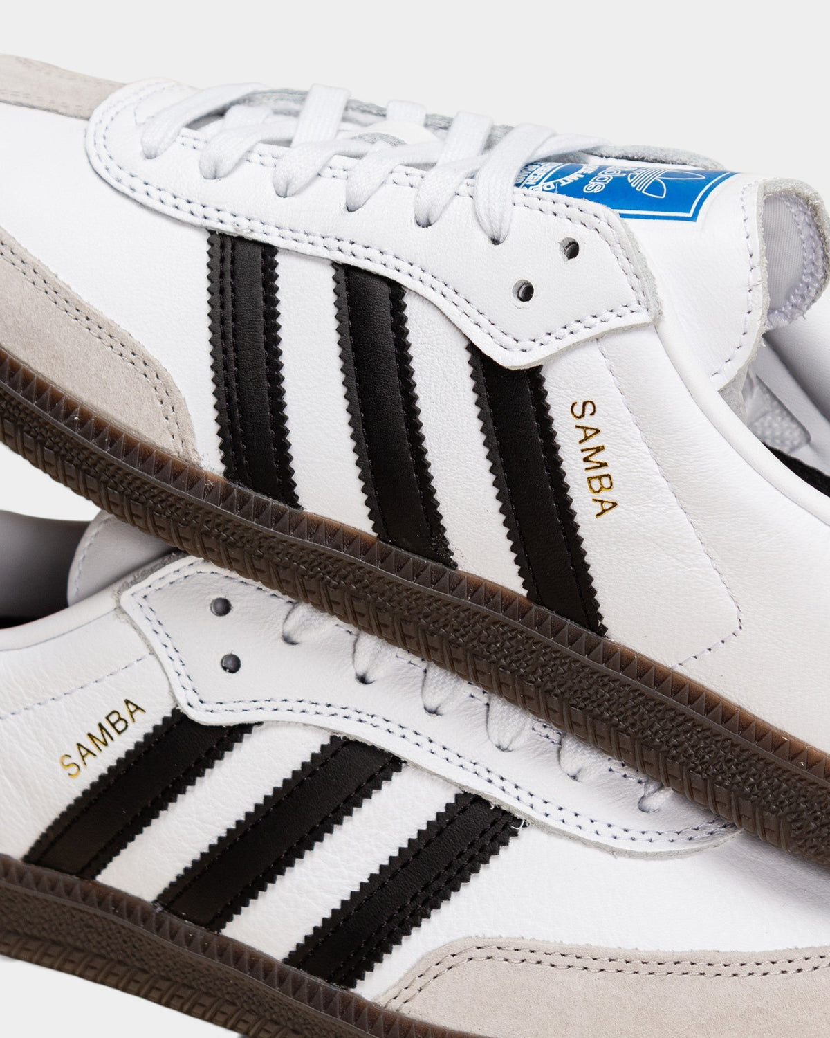 adidas Skateboarding Samba ADV Shoes - Footwear White / Core Black / Gum