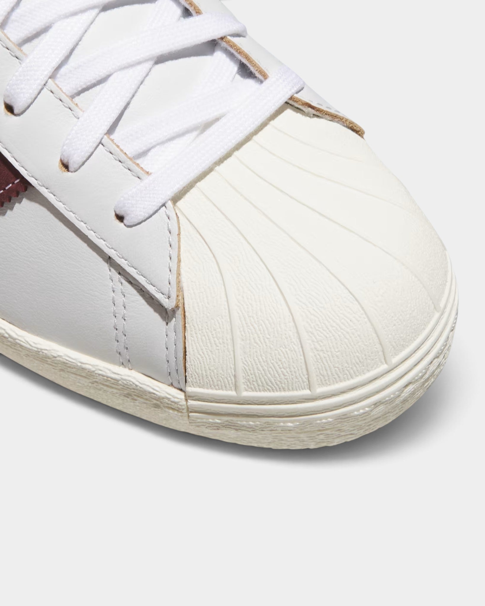 とーすと adidas Skateboarding Superstar 80 ADV Shoes - Crystal White/Shadow