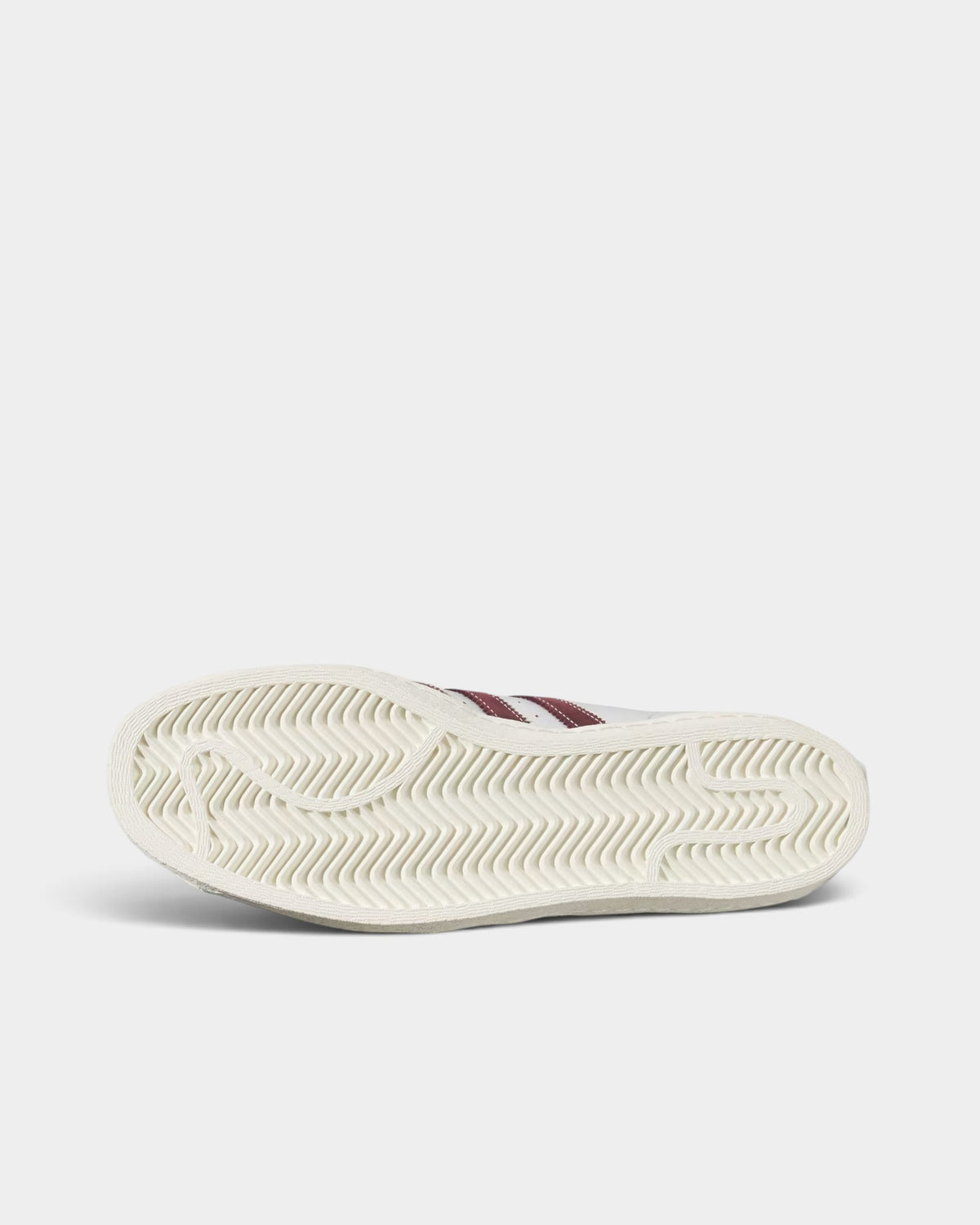 adidas Skateboarding Superstar 80 ADV Shoes - Crystal White / Shadow Red / Off White