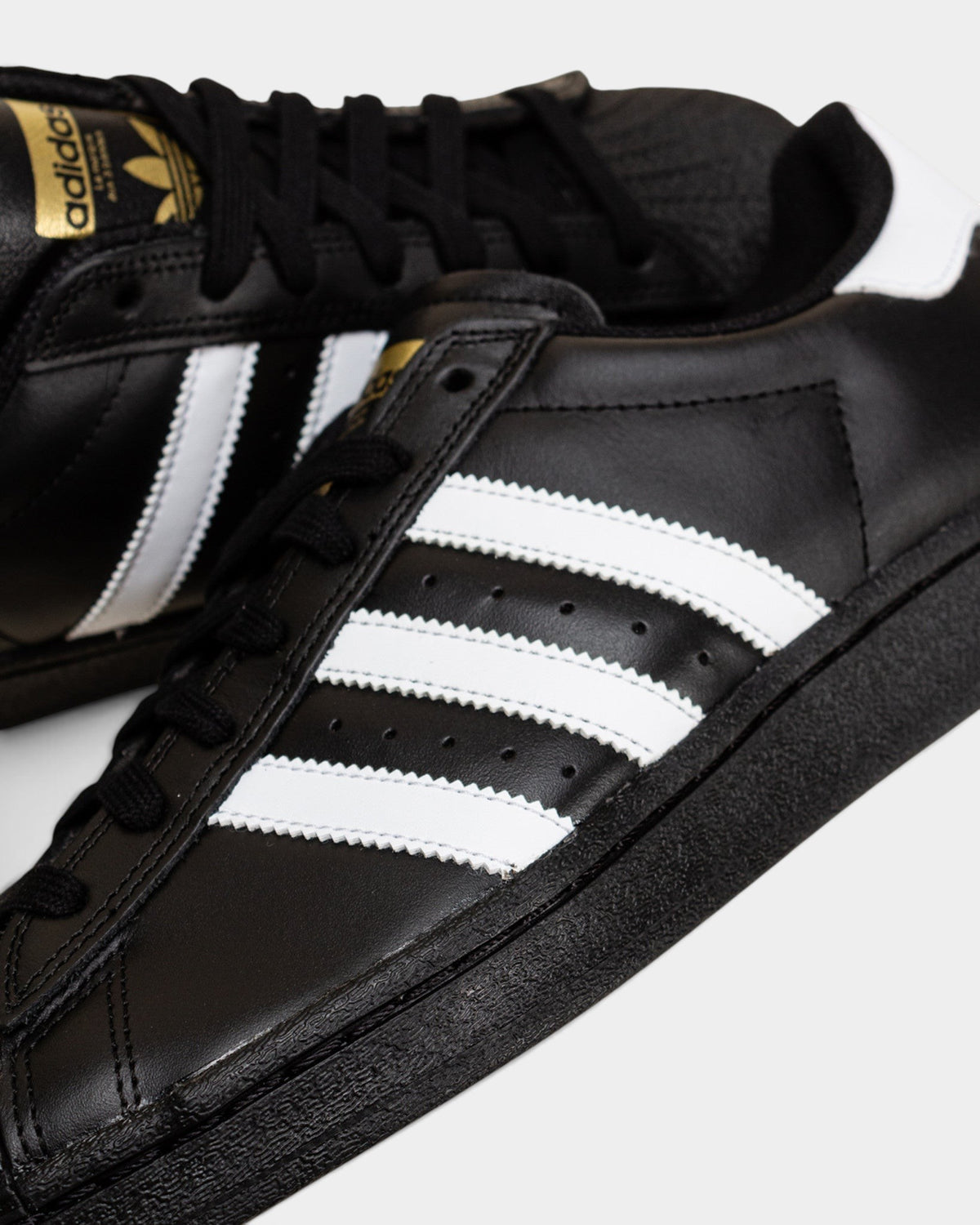 adidas Skateboarding Superstar ADV Shoes - Core Black / Cloud White