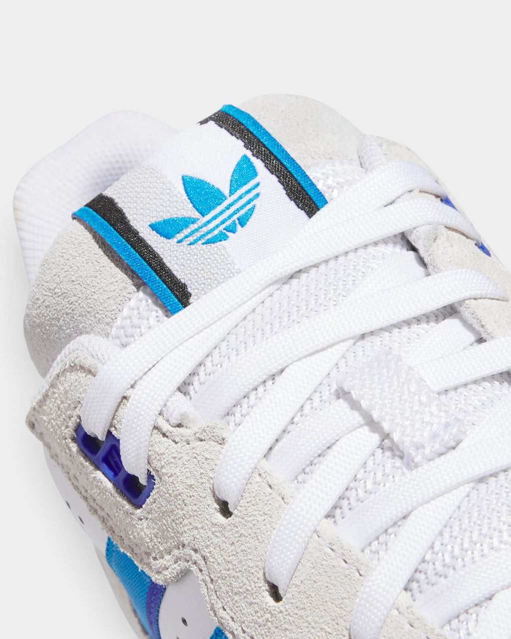 adidas Skateboarding Tekkira Cup Shoes - Cloud White / Bright Blue / Lucid Blue