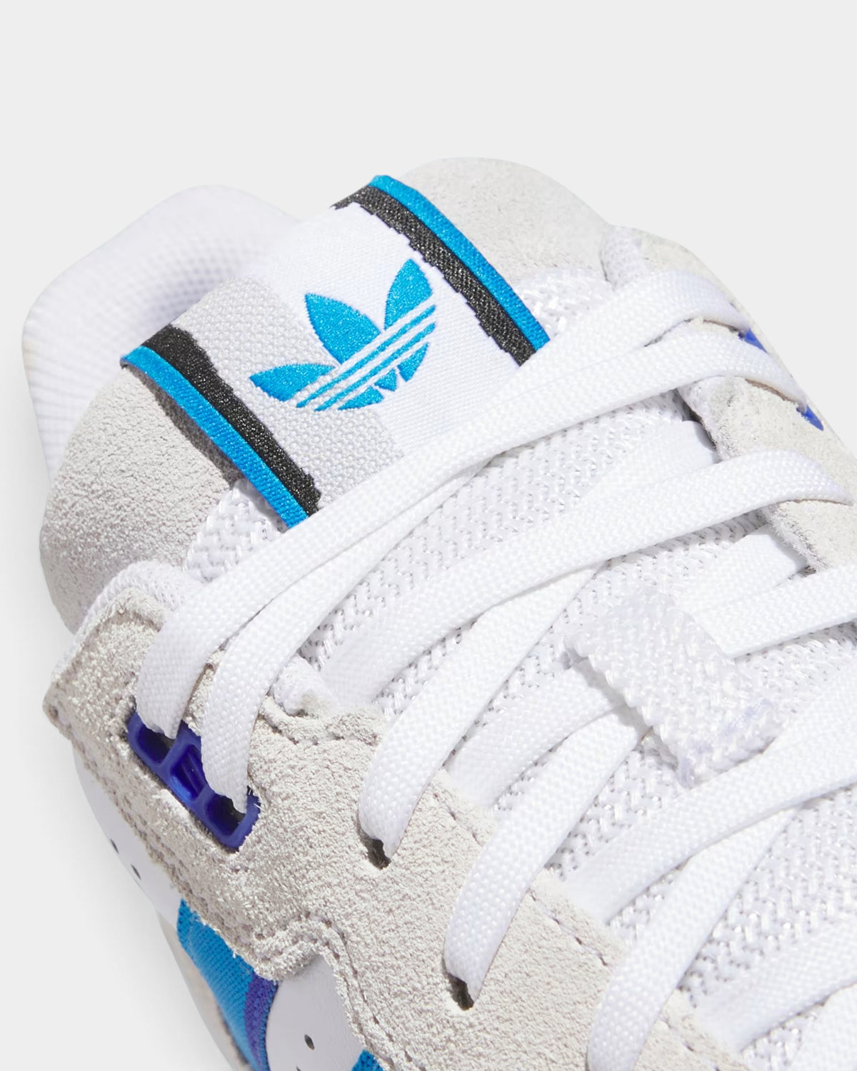 adidas Skateboarding Tekkira Cup Shoes - Cloud White / Bright Blue / Lucid Blue