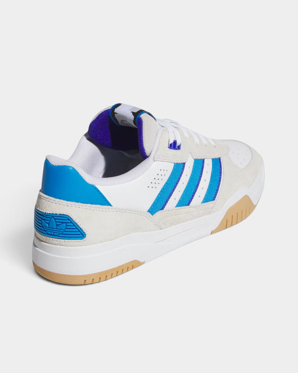 adidas Skateboarding Tekkira Cup Shoes - Cloud White / Bright Blue / Lucid Blue