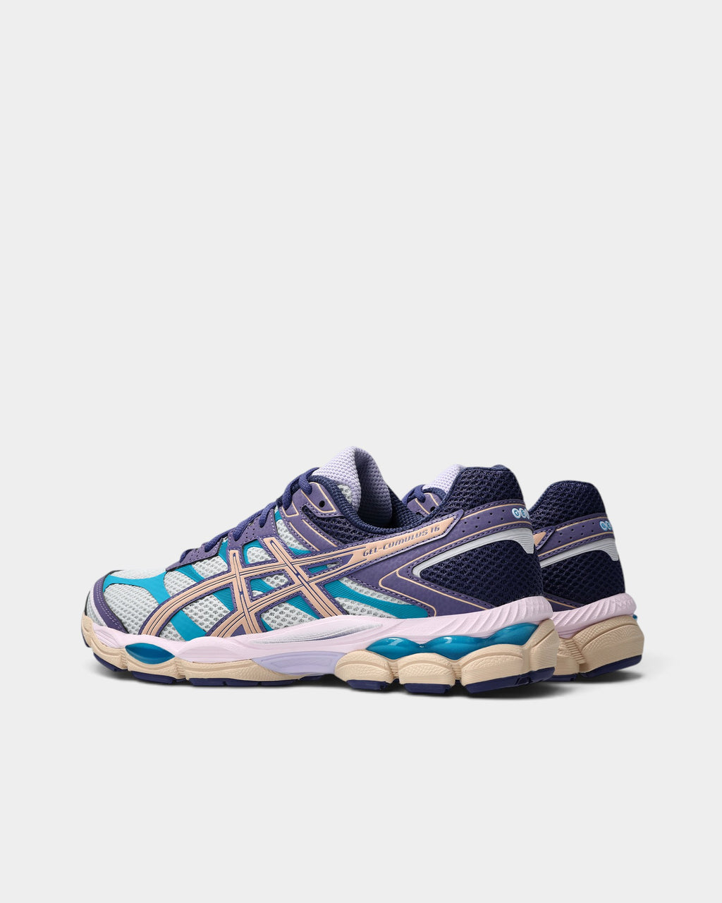 Asics GEL-Cumulus 16 Shoes - Cloud Grey / Bisque