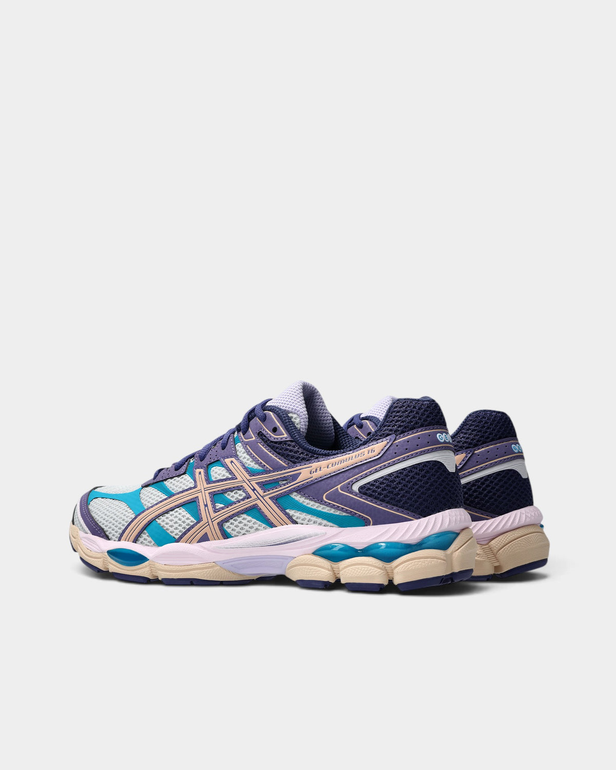 Asics GEL-Cumulus 16 Shoes - Cloud Grey / Bisque