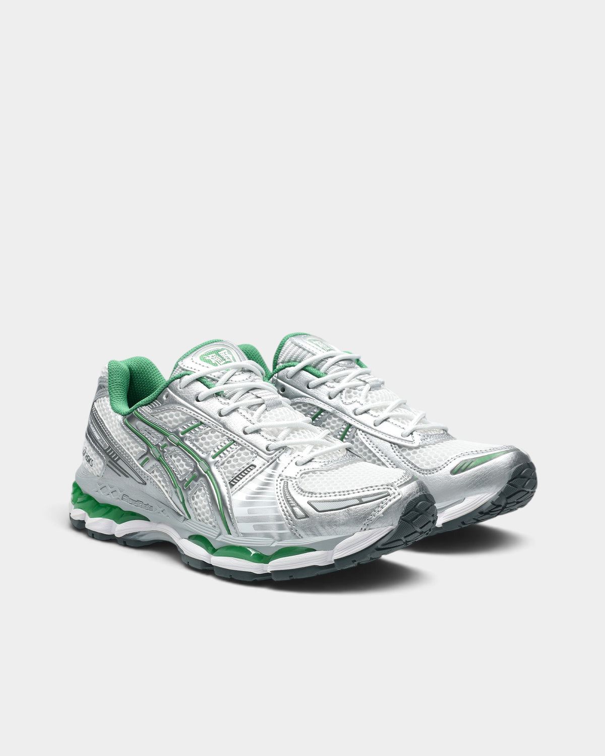 Asics GEL-Kayano 12.1 Shoes - White / Pure Silver