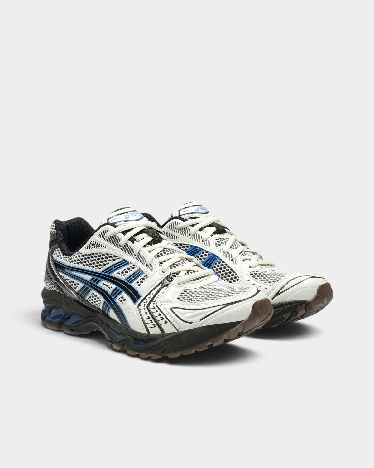 Asics GEL-Kayano 14 Shoes - Cream / Blue Coast