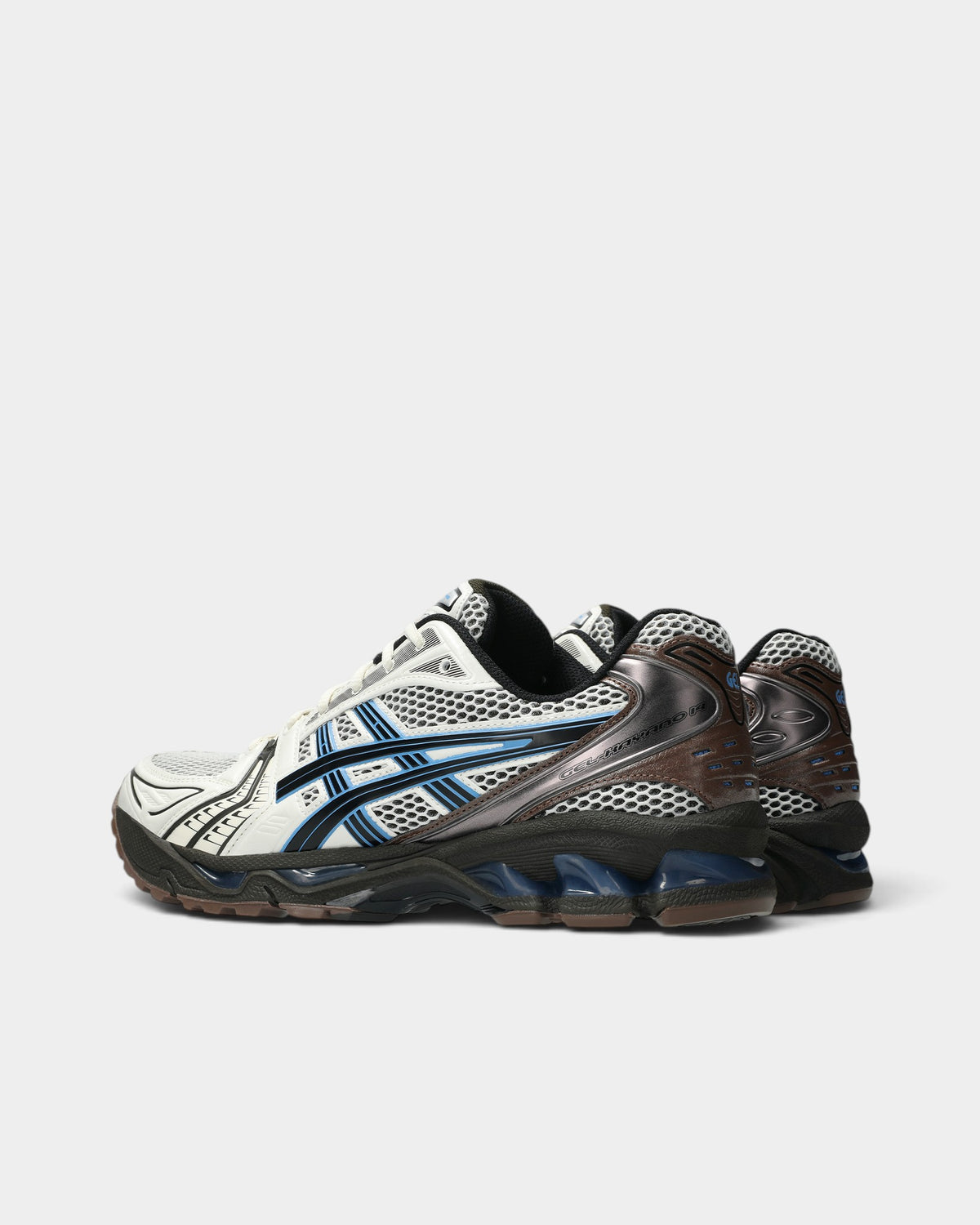Asics GEL-Kayano 14 Shoes - Cream / Blue Coast