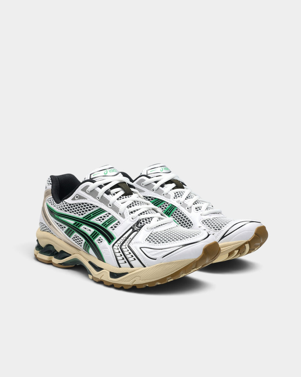 Asics GEL-Kayano 14 Shoes - White / Hinoki Beige
