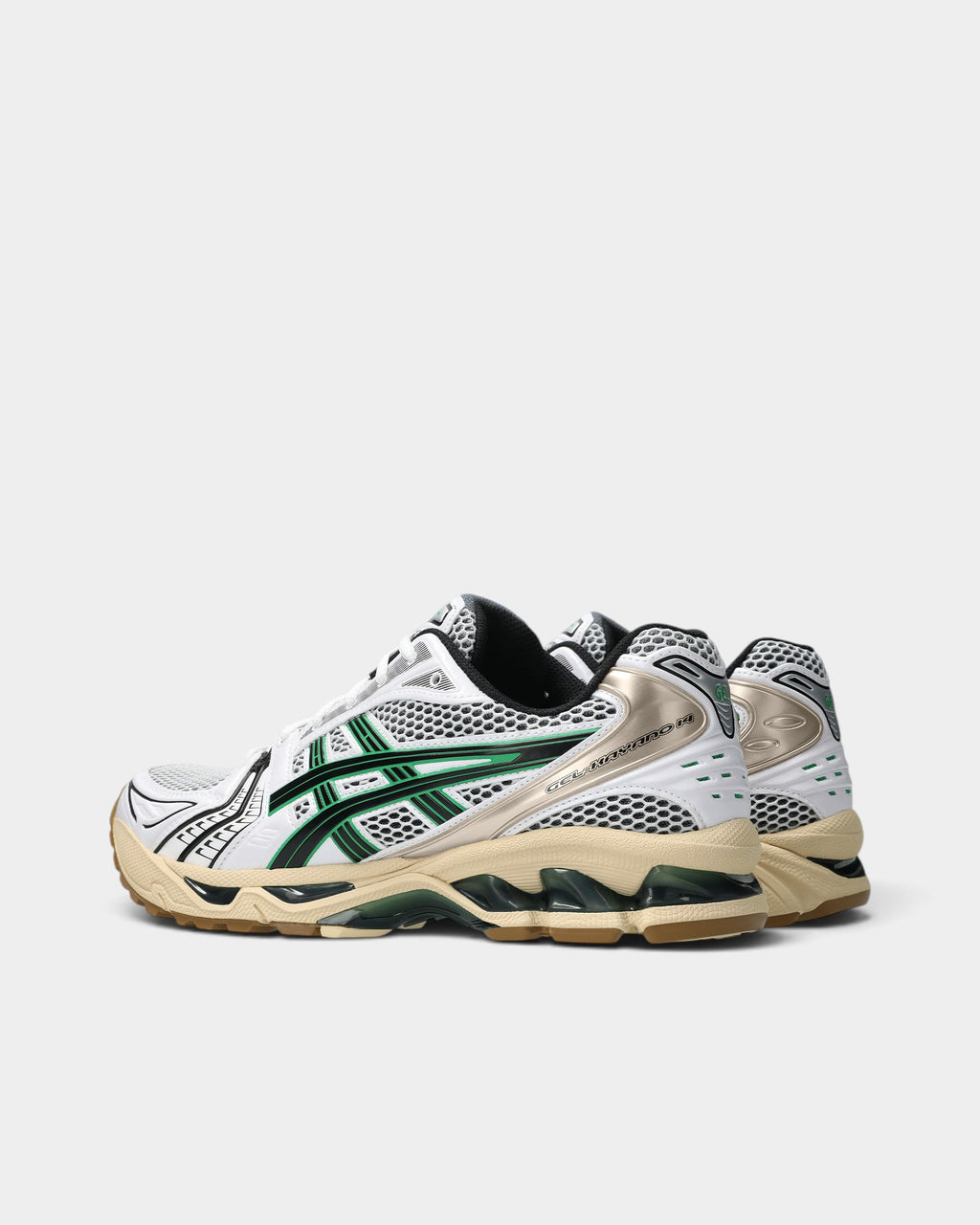 Asics GEL-Kayano 14 Shoes - White / Hinoki Beige