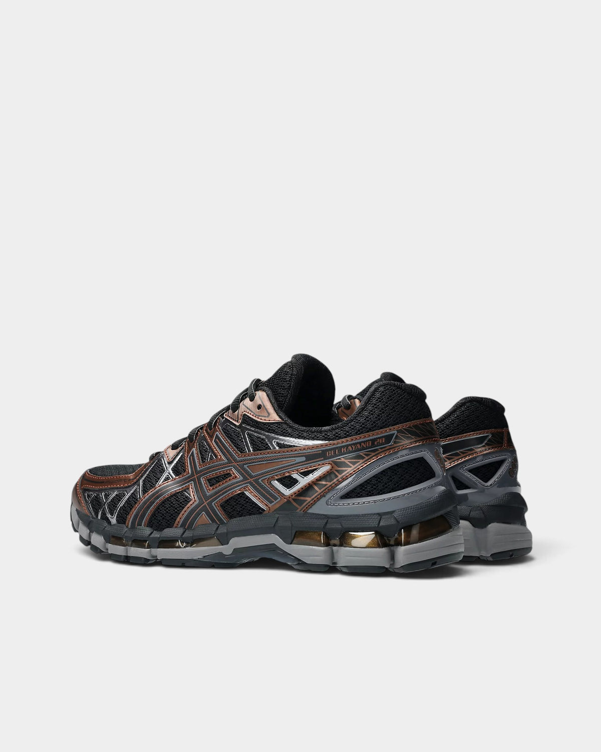 Asics GEL-Kayano 20 Shoes - Black / Reddish Brown