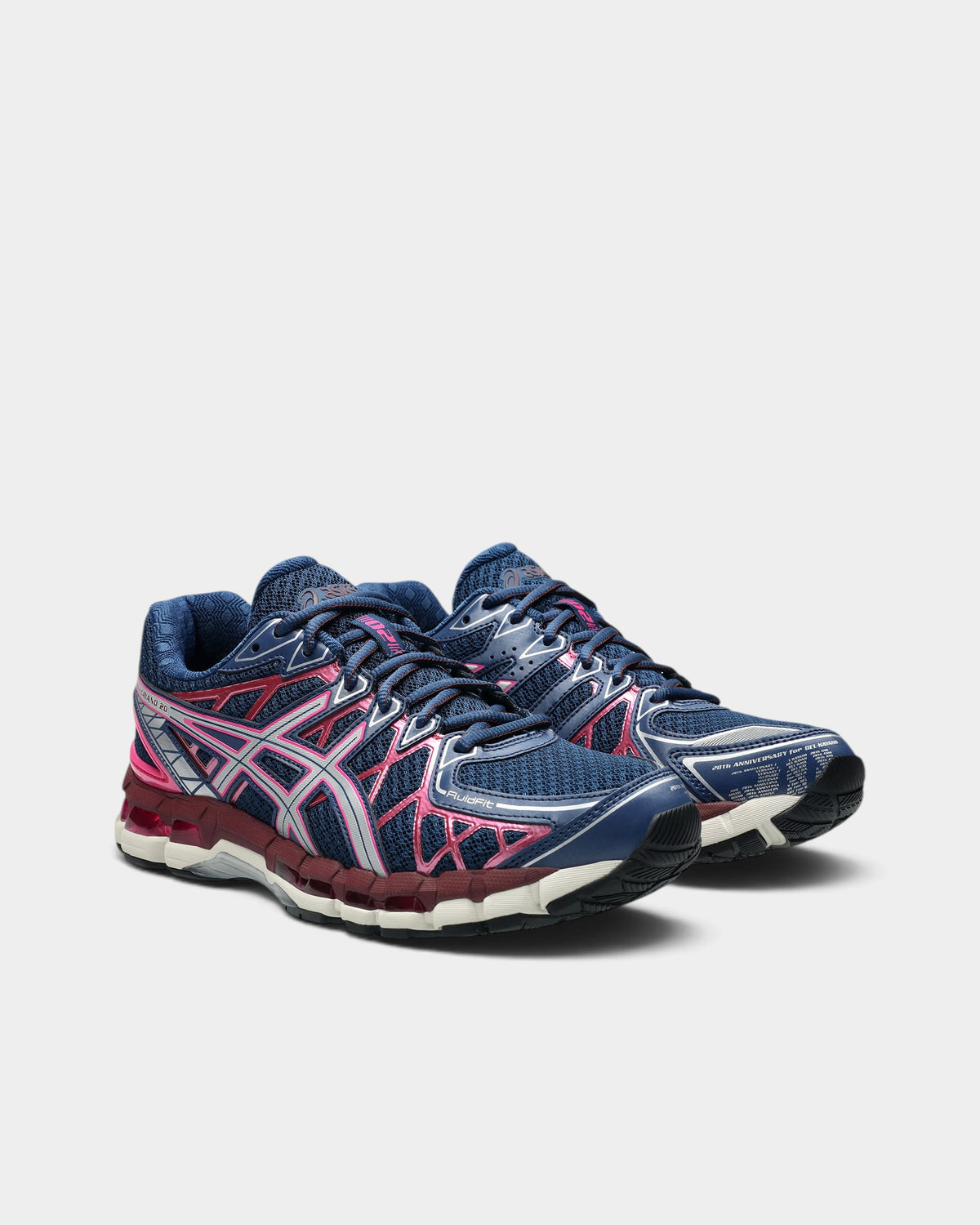 Asics GEL-Kayano 20 Shoes - Independence Blue / Pure Silver