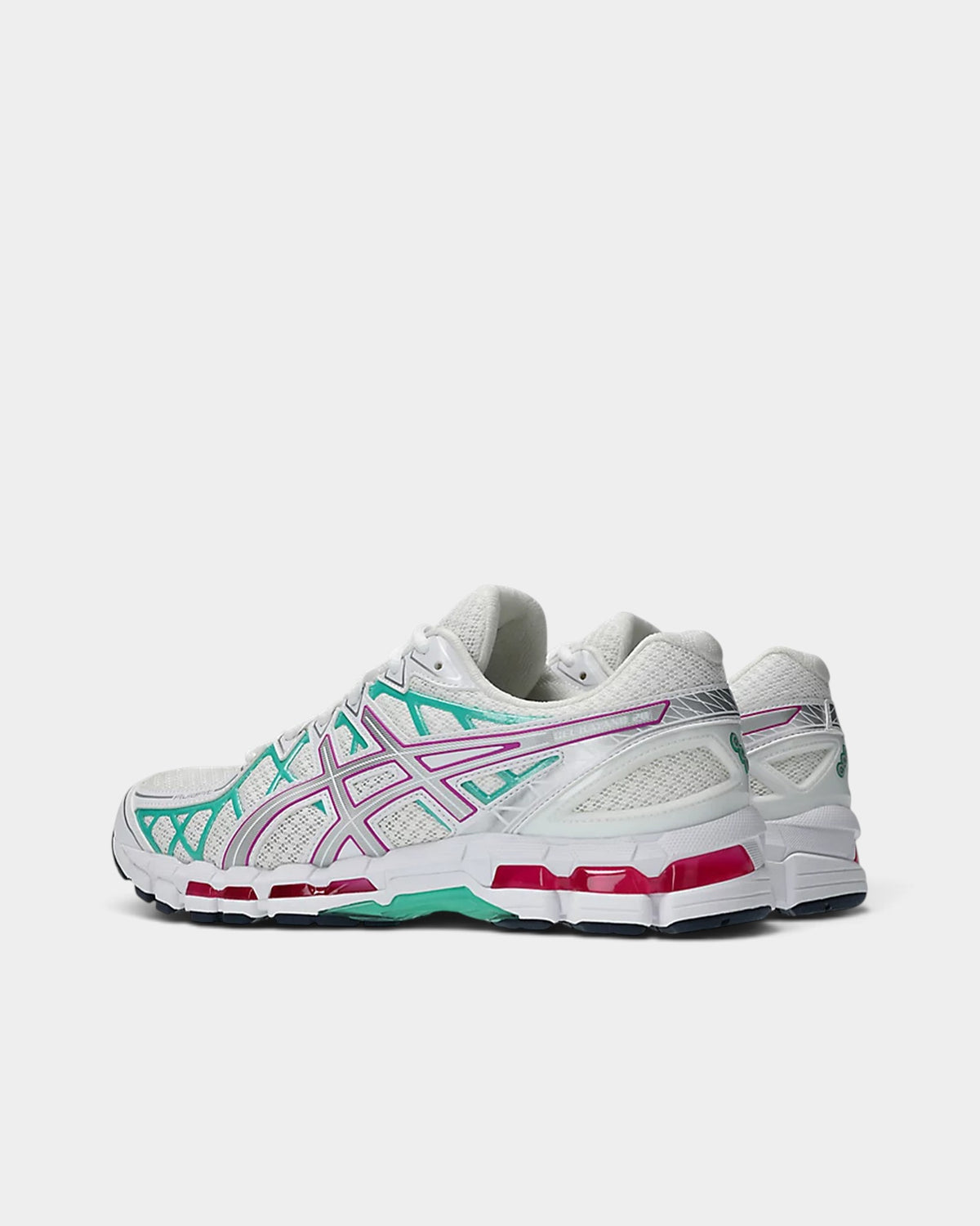 Asics GEL-Kayano 20 Shoes - White / Aurora Green