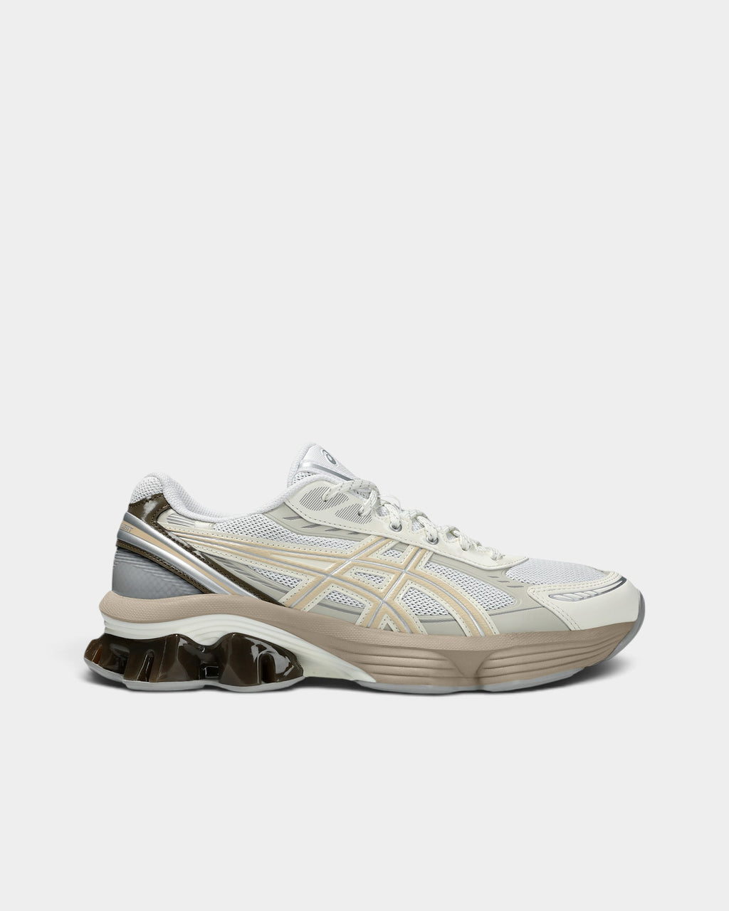 Asics GEL-Kinetic Fluent Shoes - White / Marzipan