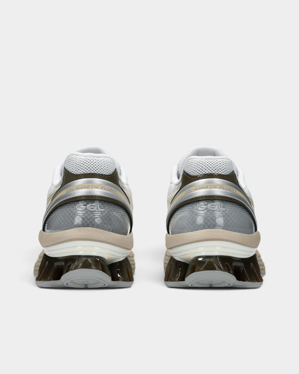 Asics GEL-Kinetic Fluent Shoes - White / Marzipan