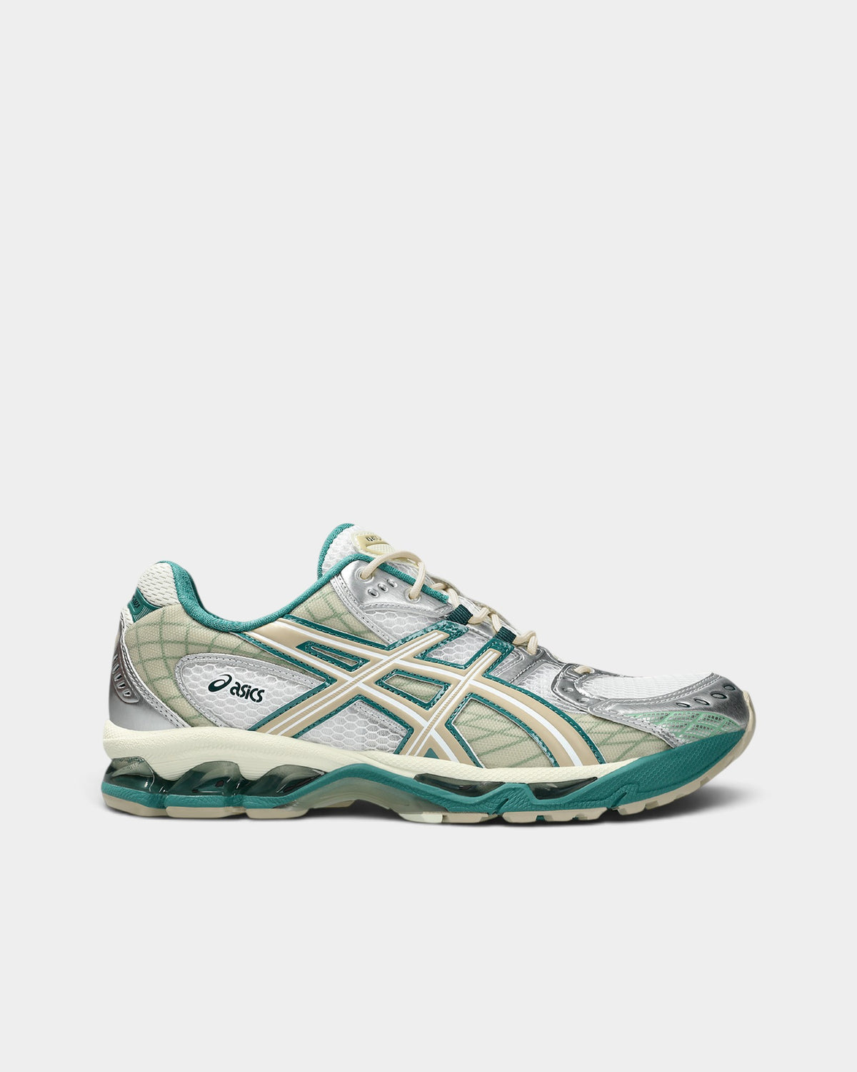 Asics GEL-NIMBUS 10.1 Shoes - White / Rainy Lake