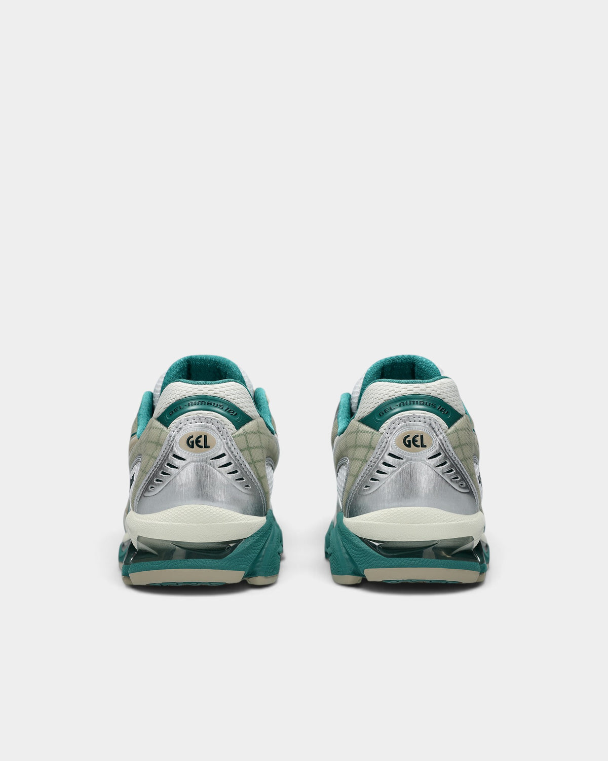 Asics GEL-NIMBUS 10.1 Shoes - White / Rainy Lake
