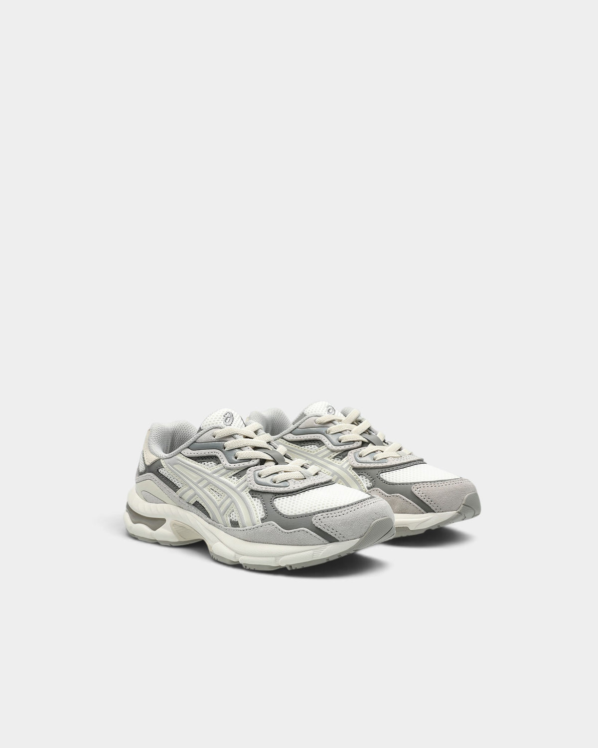 Asics GEL-NYC (Pre-School) Shoes - Cream / Oyster Grey