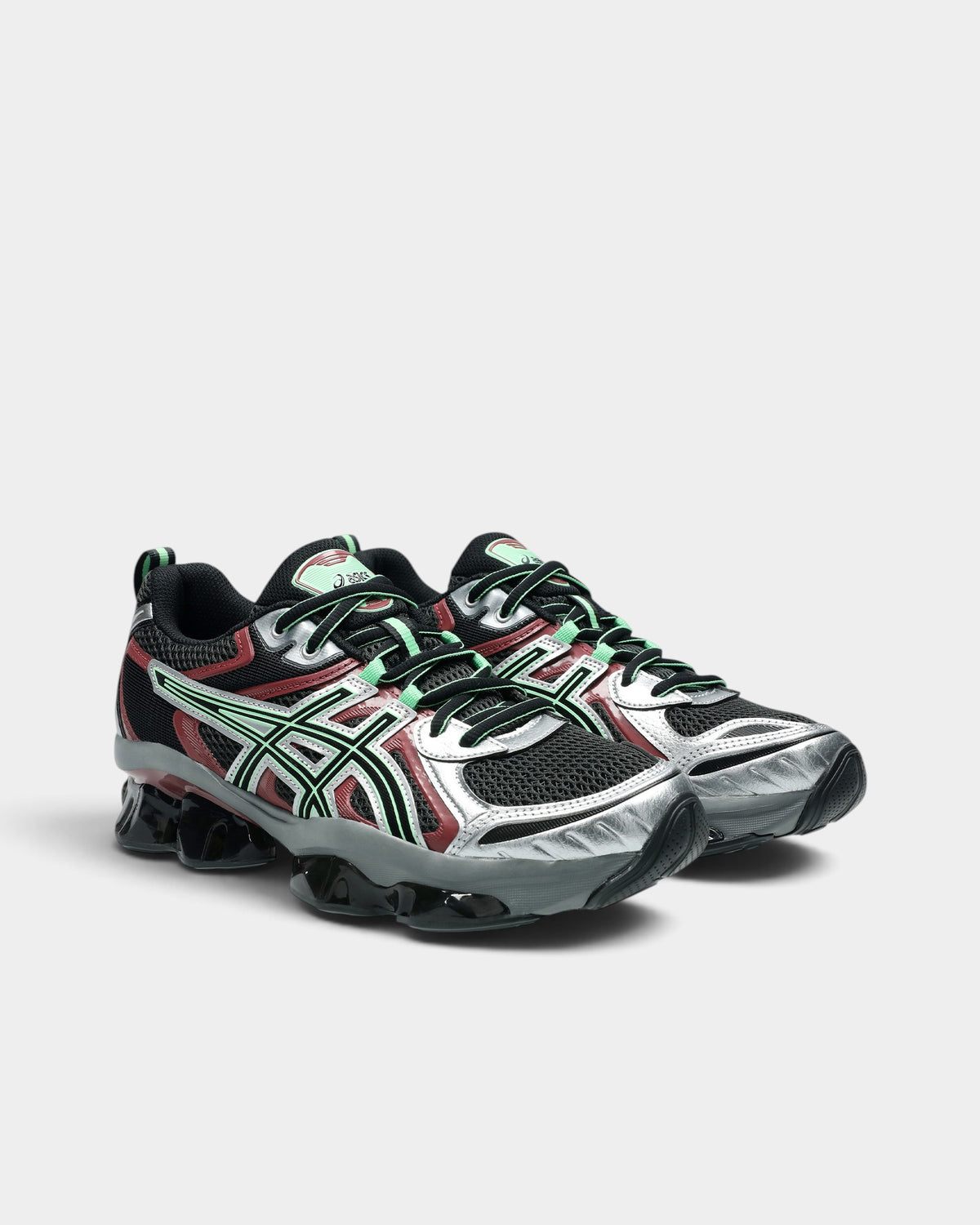 Asics GEL-QUANTUM KINETIC Shoes - Graphite Grey / Brisket Red