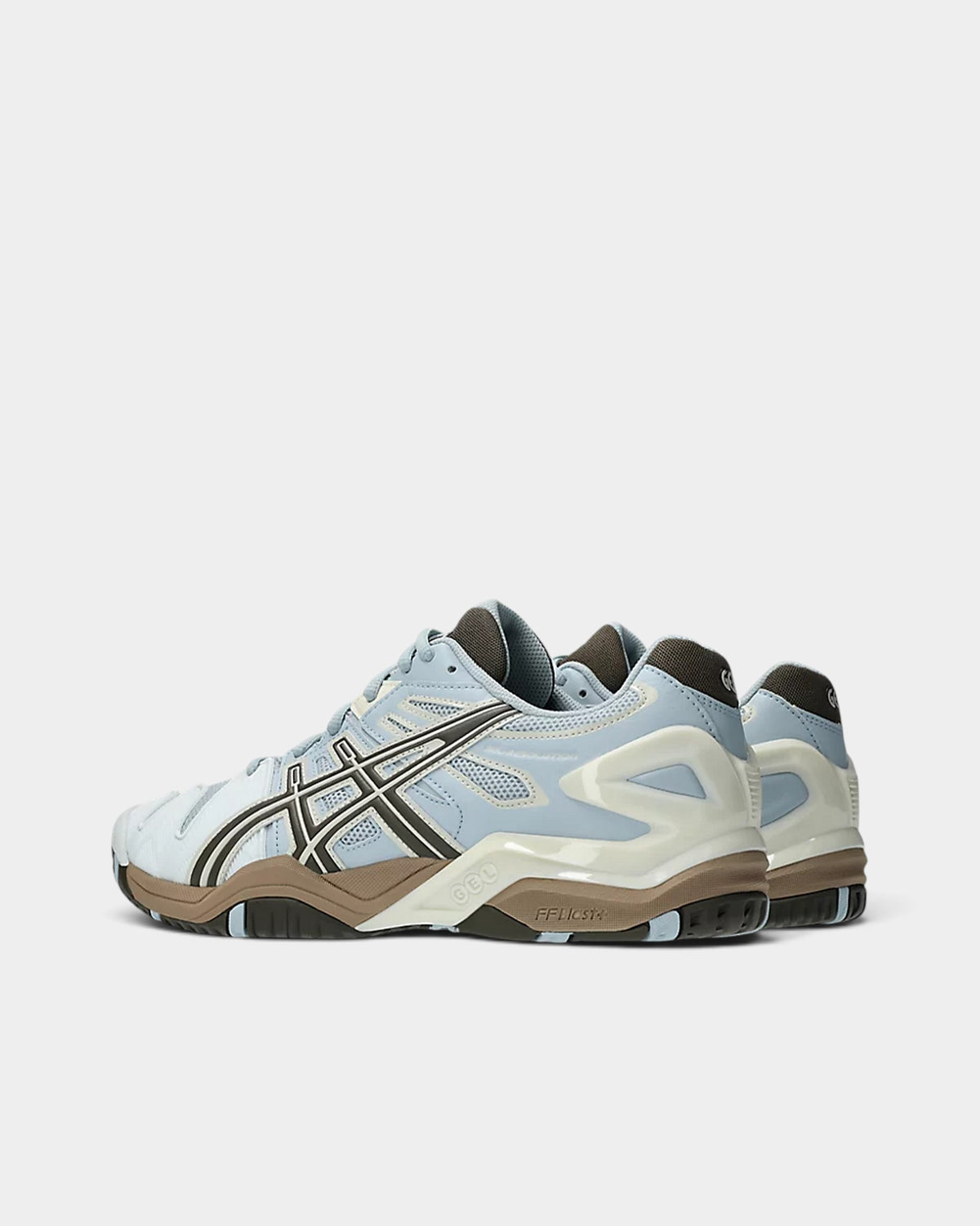 Asics GEL-Resolution 5 Shoes - Storm Cloud / Sepia Brown