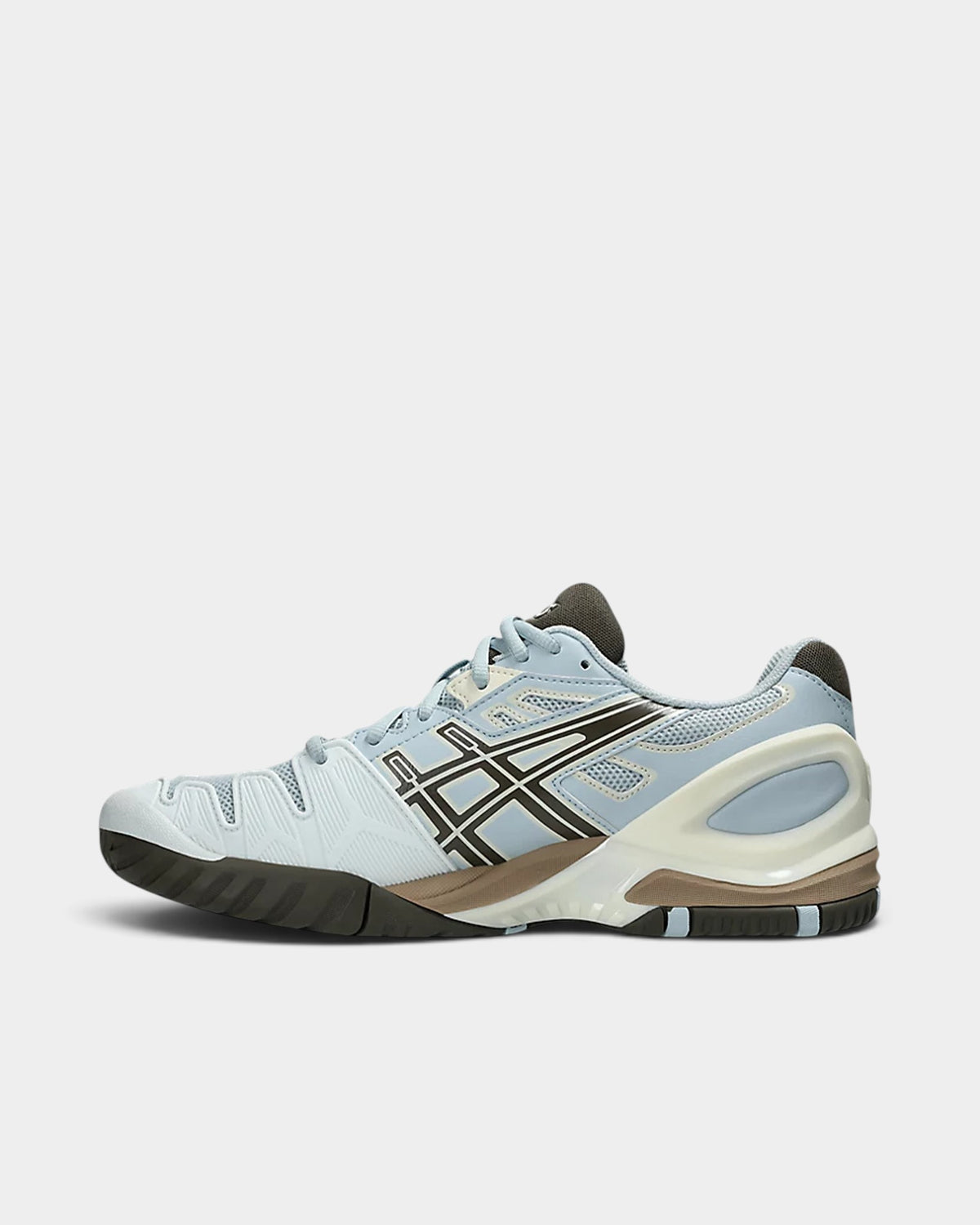 Asics GEL-Resolution 5 Shoes - Storm Cloud / Sepia Brown