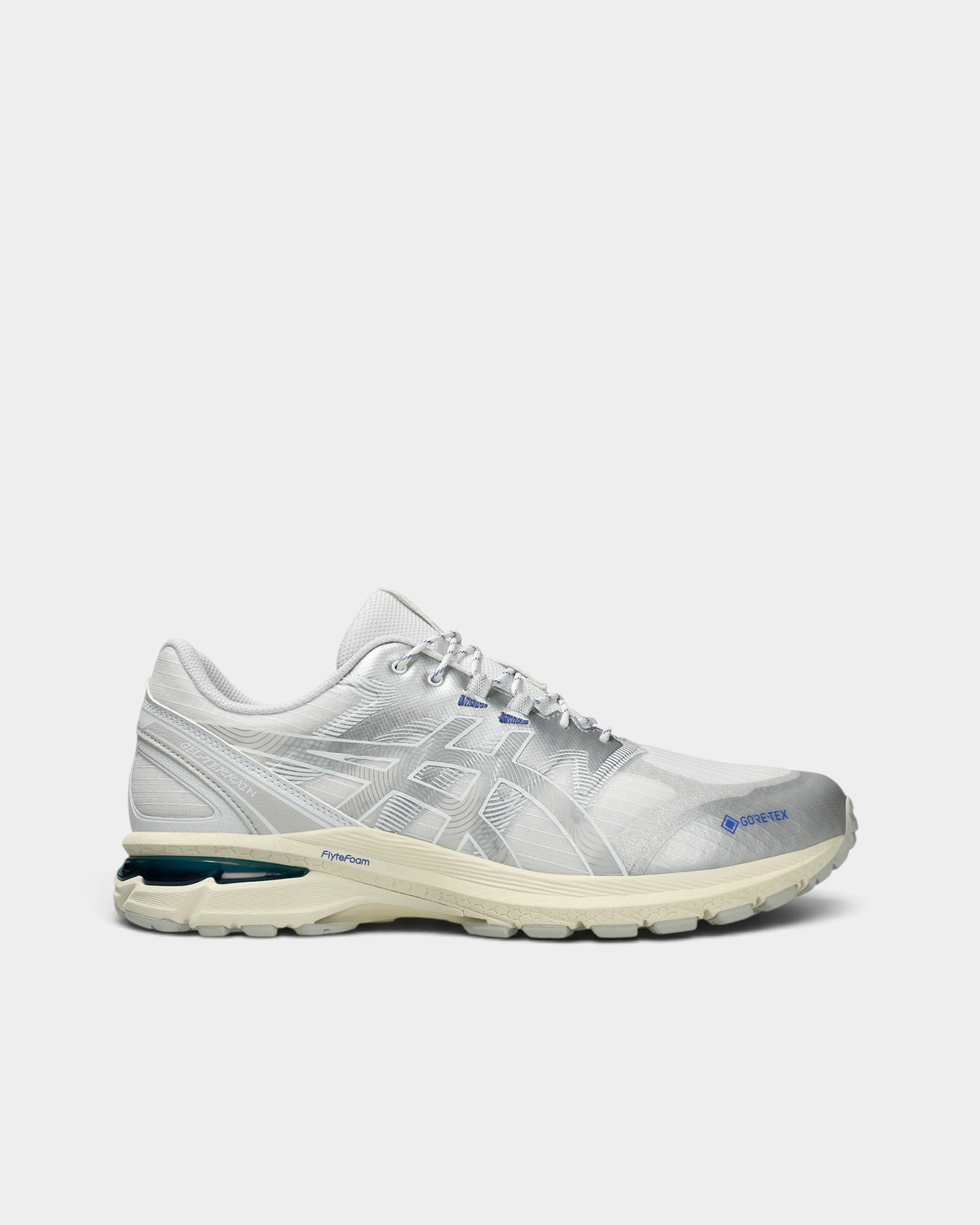 Asics GEL-Terrain GTX (Gore-Tex) Shoes - White / Pure Silver