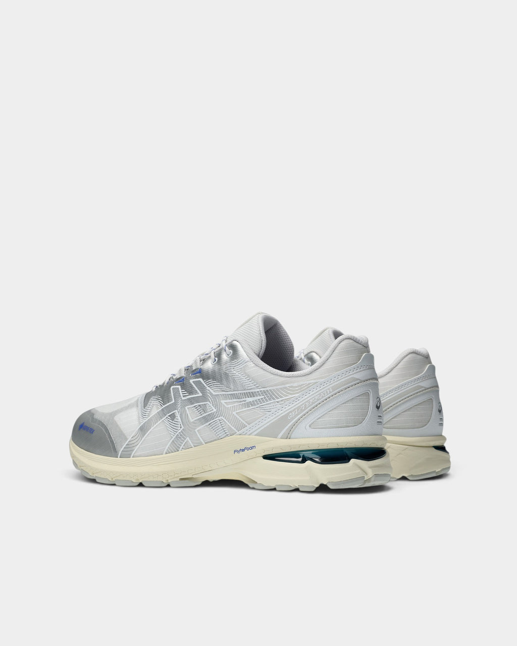 Asics GEL-Terrain GTX (Gore-Tex) Shoes - White / Pure Silver