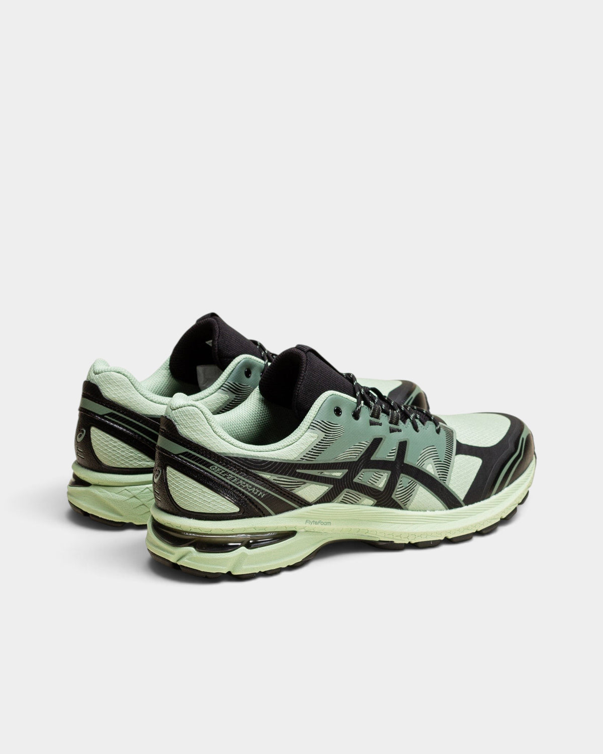 Asics GEL-Terrain Shoes - Dark Jade / Black