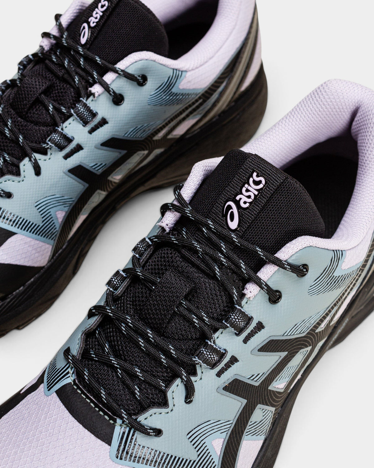 Asics GEL-Terrain Shoes - Faded Ash Rock / Black