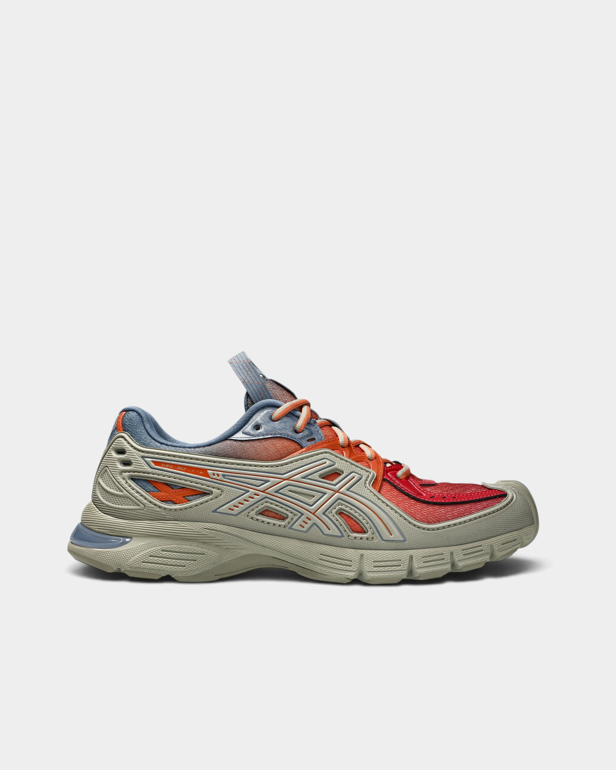 Asics UB13-S GEL-SD-Lyte (Kiko Kostadinov) Shoes - Olive Grey / Rust Orange