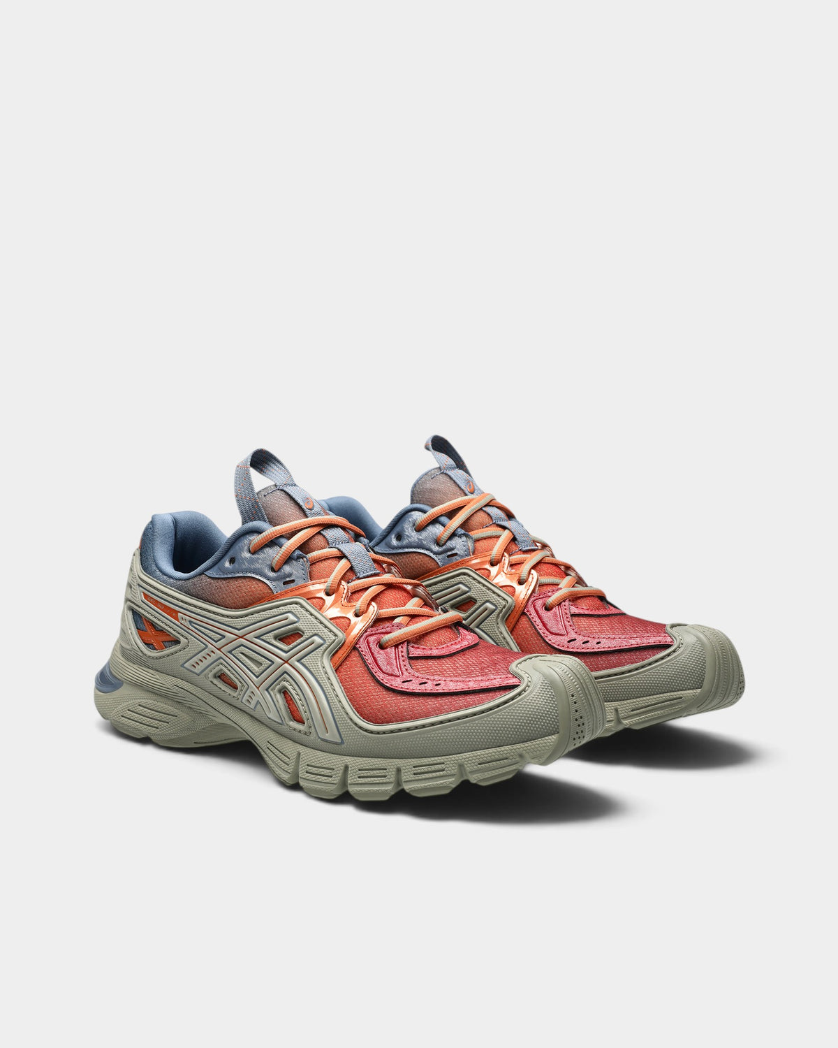 Asics UB13-S GEL-SD-Lyte (Kiko Kostadinov) Shoes - Olive Grey / Rust Orange